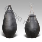 LEATHER TEAR DROP BAG