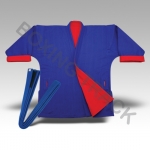 REVERSIBLE RUSSIAN SAMBO KURTKA BLUEWHITE